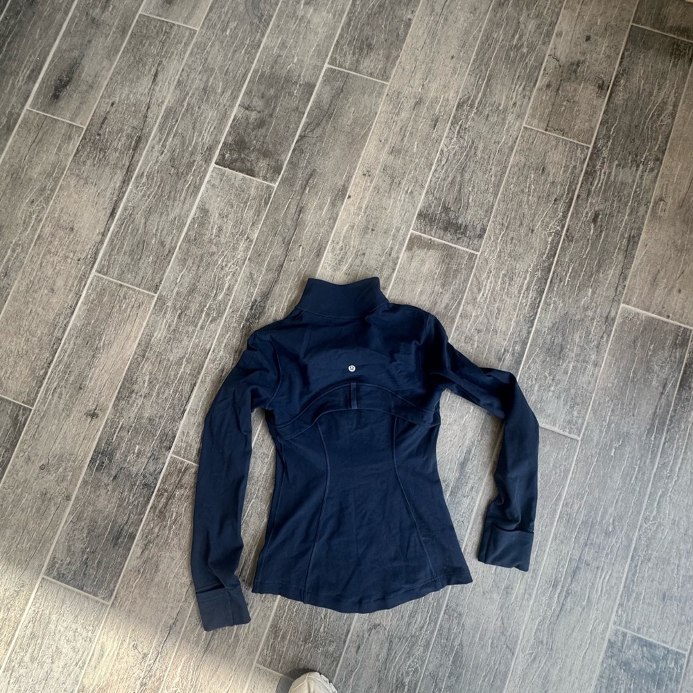 Lululemon navy blue define jacket size 4 - Picture 2 of 9